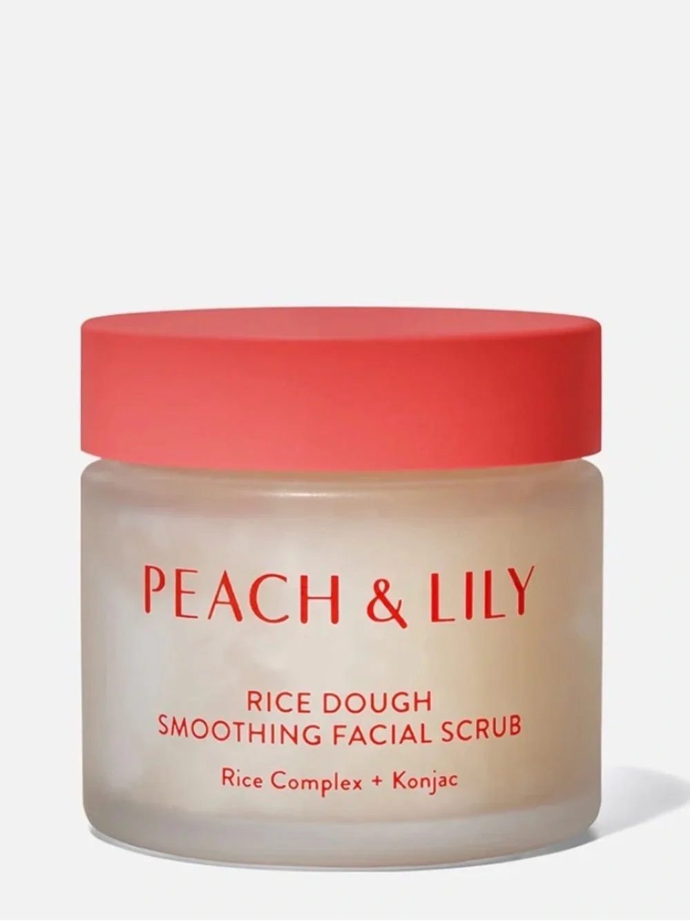 New PEACH & LILY Rice Dough Smoothing Facial Scrub